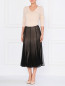 Шелковая юбка с клиньями из сетки Antonio Marras  –  Модель Общий вид