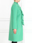 Пальто из шерсти и кашемира с декоративным воротником Moschino Boutique  –  Модель Верх-Низ2
