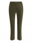 Укороченные брюки из шерсти Jil Sander Navy  –  Общий вид