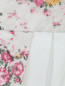 Платье-миди из хлопка с цветочным узором и кружевной отделкой Antonio Marras  –  Деталь