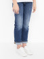 Прямые джинсы с карманами Dsquared2  –  МодельВерхНиз