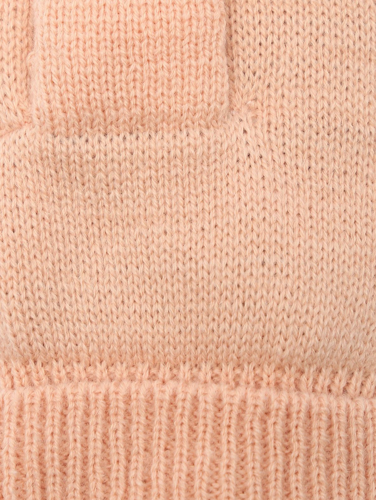 Варежки из шерсти с рисунком на подкладе BOSCO  –  Деталь1  – Цвет:  Розовый