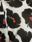 Платье-макси с запахом и цветочным узором Moschino Boutique  –  Деталь