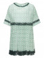 Платье из вискозы с подкладом Ermanno Scervino Junior  –  Общий вид