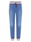 Трикотажные брюки с манжетами Dolce & Gabbana  –  Общий вид