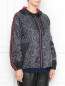 Куртка-ветровка на молнии с капюшоном Marina Rinaldi  –  МодельВерхНиз
