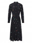 Платье миди  шелковое с принтом Paul Smith  –  Общий вид