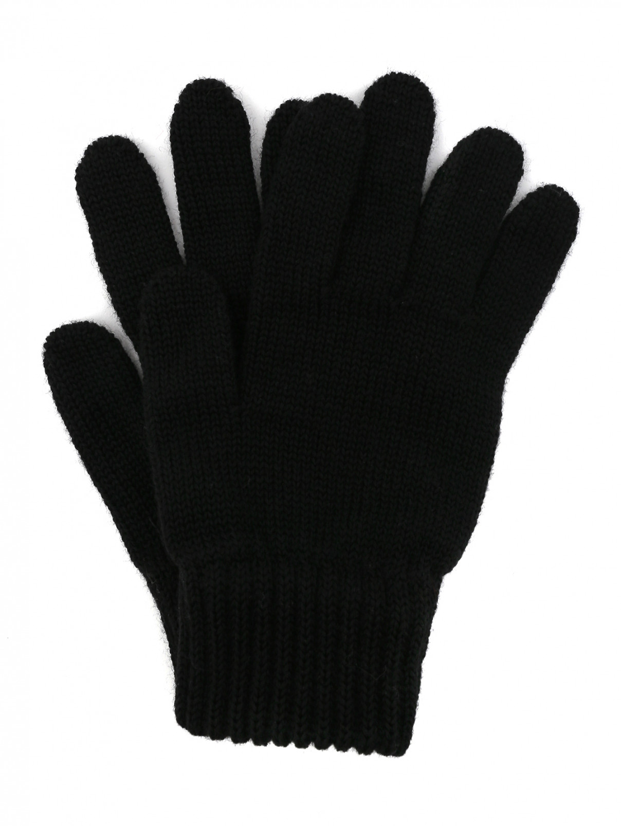 Перчатки из шерсти Catya  –  Общий вид  – Цвет:  Черный
