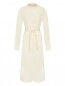 Платье-миди из шерсти с поясом Lemaire  –  Общий вид