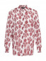 Рубашка из шелка с принтом Marina Rinaldi  –  Общий вид