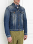 Куртка джинсовая из хлопка с потертостями Jil Sander  –  Модель Верх-Низ