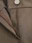 Прямые брюки из хлопка Comma  –  Деталь1