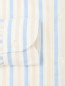 Рубашка из хлопка с узором полоска Borrelli  –  Деталь