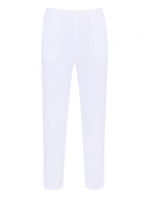 Однотонные брюки из хлопка Ermanno Scervino Junior - Общий вид