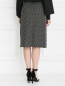 Шерстяная юбка с графическим узором Marina Rinaldi  –  Модель Верх-Низ1