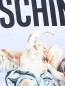 Толстовка из хлопка с принтом Moschino  –  Деталь