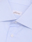 Рубашка из хлопка с узором "полоска" Brioni  –  Деталь