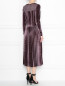 Бархатное платье с плиссированной юбкой Max&Co  –  МодельВерхНиз1