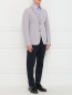 Пиджак  из хлопка с накладными карманами Jil Sander  –  Модель Общий вид