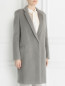 Пальто из шерсти, мохера и альпаки Femme by Michele R.  –  Модель Верх-Низ