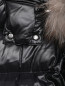 Пальто пуховое с капюшоном Moncler  –  Деталь