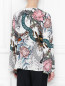Блуза  с цветочным узором Dorothee Schumacher  –  МодельВерхНиз1