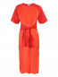 Платье-миди с короткими рукавами Nina Ricci  –  Общий вид