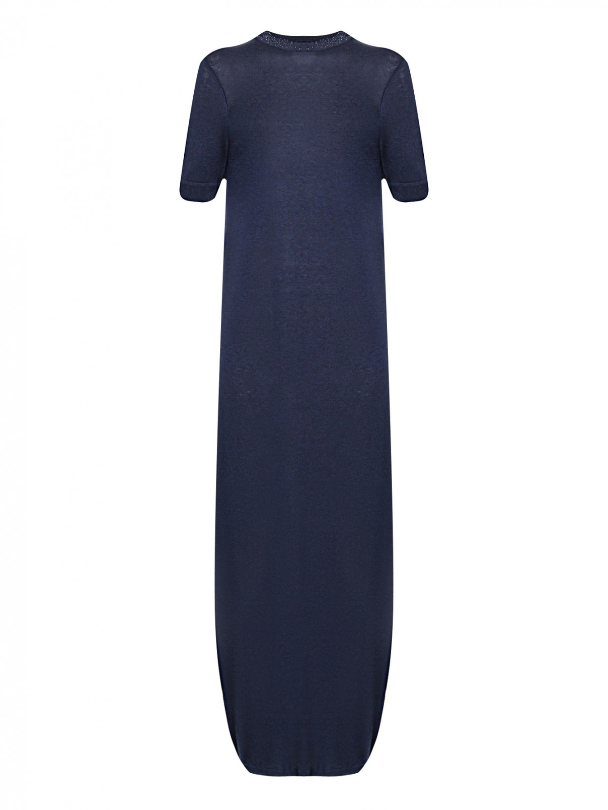 Трикотажное платье с короткими рукавами Joop  –  Общий вид  – Цвет:  Синий