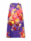 Юбка-миди из шерсти с цветочным узором Antonio Marras  –  Общий вид