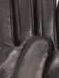 Перчатки из кожи с логотипом Moschino  –  Деталь1