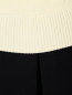 Трикотажное платье из шерсти с декоративными пуговицами Moschino  –  Деталь1