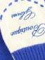Трикотажные перчатки с вышивкой Moschino Boutique  –  Деталь