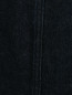 Юбка-макси из денима и шерсти декорированная бисером Alberta Ferretti  –  Деталь