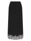 Юбка из вискозы декорированная стразами Zadig&Voltaire  –  Общий вид