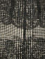 Платье в клетку из шерсти и льна с кружевной вставкой Ermanno Scervino  –  Деталь