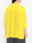 Блуза из смешанного шелка на пуговицах Marina Rinaldi  –  МодельВерхНиз1