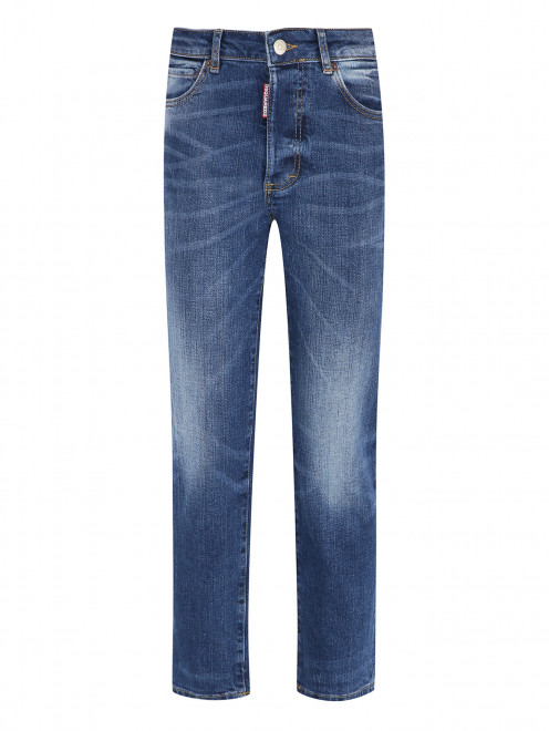 Прямые джинсы с карманами - Общий вид