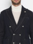 Пиджак из хлопка и шерсти с карманами LARDINI  –  МодельОбщийВид1
