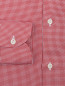 Рубашка из хлопка с узором Giampaolo  –  Деталь1