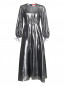 Платье-миди из шелка расклешенного кроя Max&Co  –  Общий вид