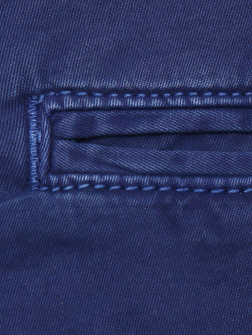 Укороченные брюки из смешанного хлопка - Деталь