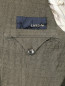Пиджак однобортный из льна LARDINI  –  Деталь2