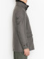 Утепленная куртка из шерсти со съемным воротником Tombolini  –  МодельВерхНиз2