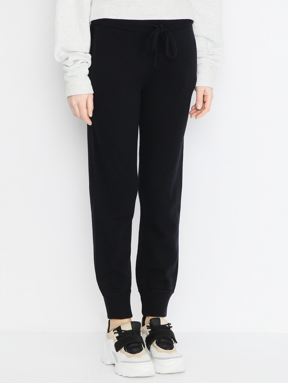 Трикотажные брюки на резинке Dorothee Schumacher  –  МодельВерхНиз  – Цвет:  Черный