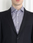 Пиджак однобортный из шерсти и шелка Etro  –  Модель Общий вид1