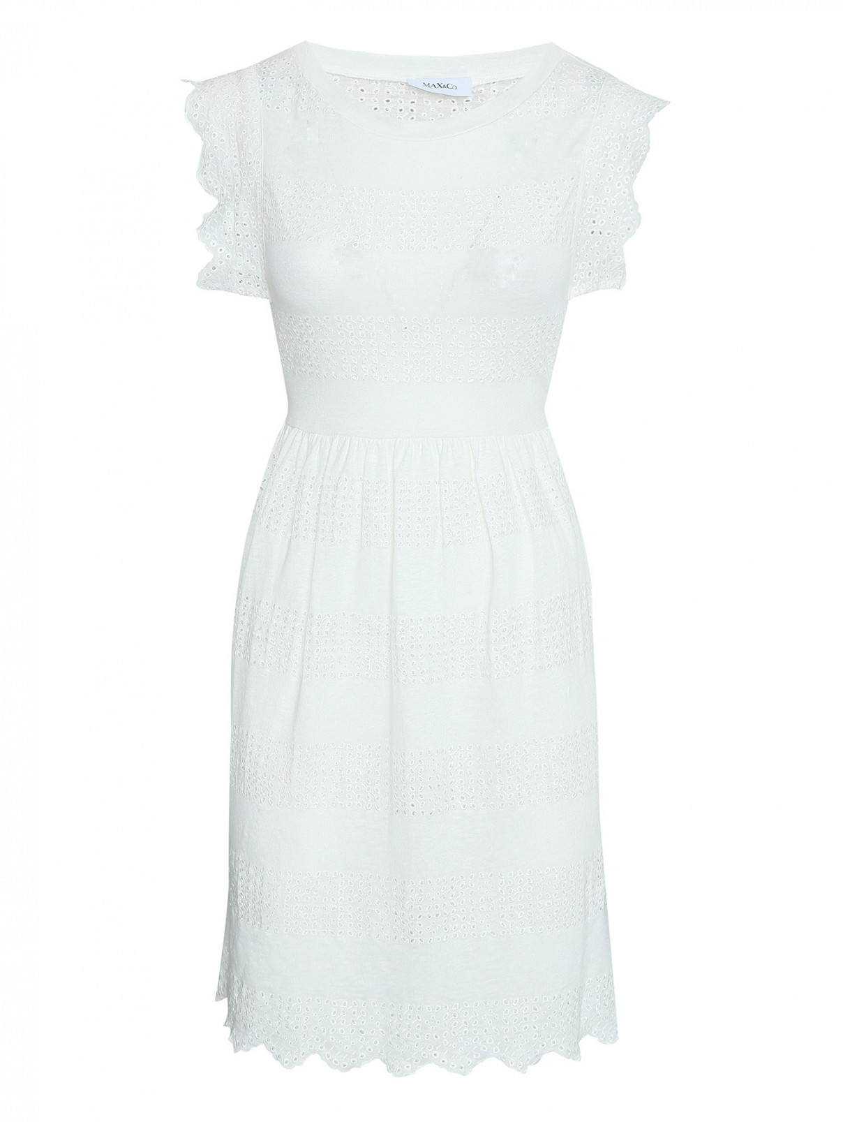 Платье-мини из льна Max&Co  –  Общий вид