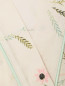 Кружевное платье из вискозы и шелка TWINSET  –  Деталь