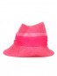 Шляпа из вискозы с шелковой лентой Armani Collezioni  –  Обтравка1