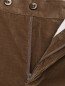 Вельветовые брюки зауженного кроя PT Torino  –  Деталь1