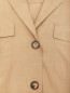 Рубашка из хлопка с накладными карманами Max Mara  –  Деталь